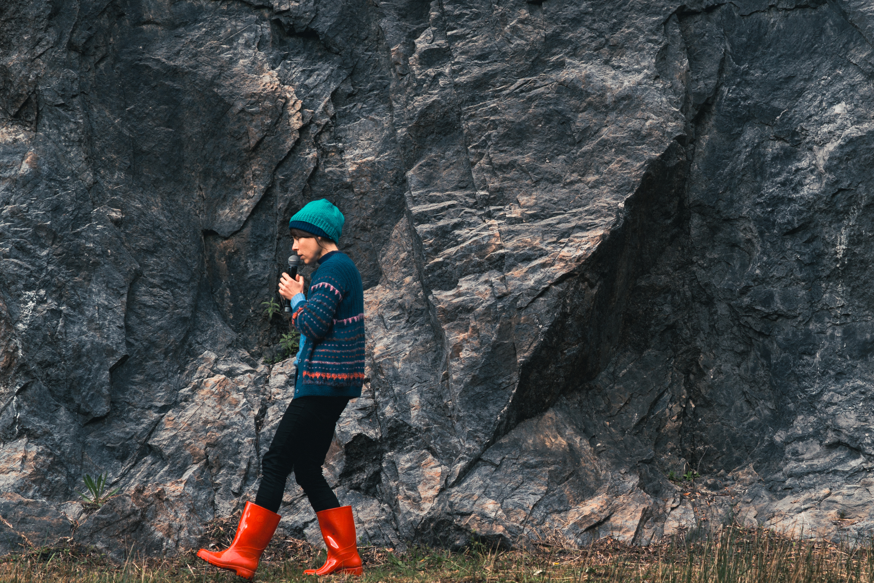 <p>Cecilia Vicuña, Tassi Quipu, Tasmania, 2016. Photo: Keelan O'Hehir.</p>