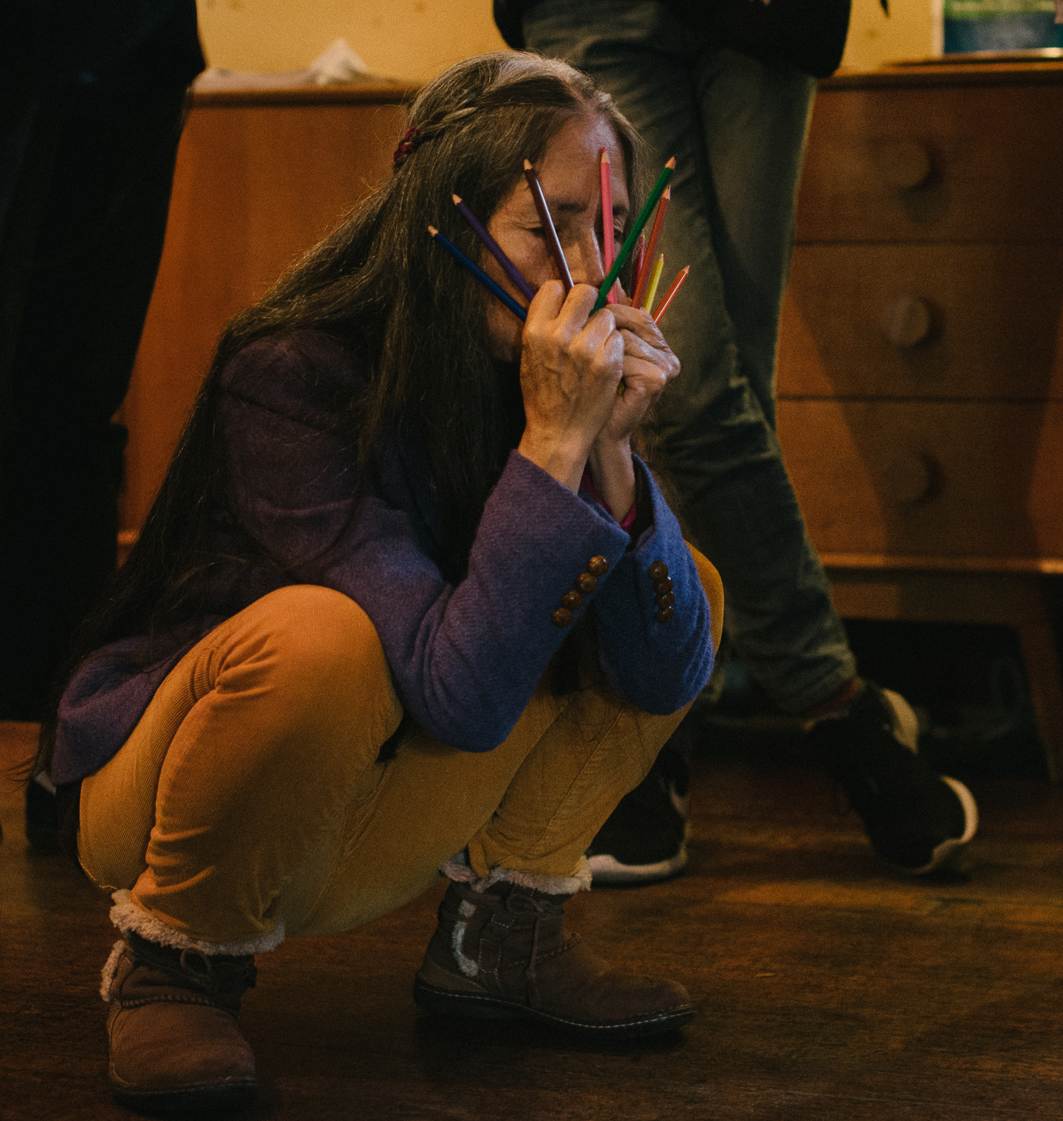 <p>Cecilia Vicuña, The Artist As...Poet, 2016. Photo: Keelan O'Hehir.</p>