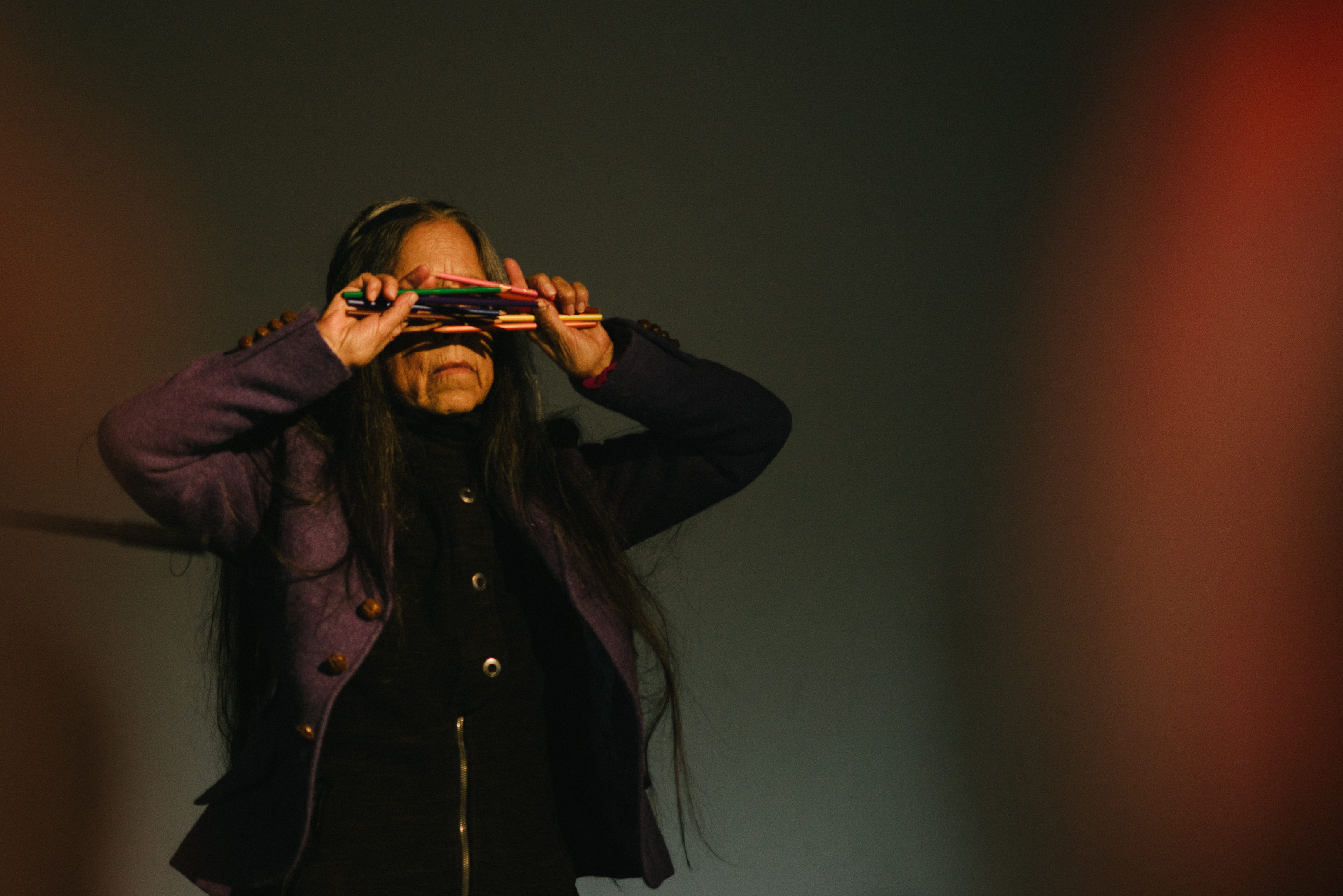 <p>Cecilia Vicuña, The Artist as... Poet, 2016. Photo: Keelan O'Hehir.</p>