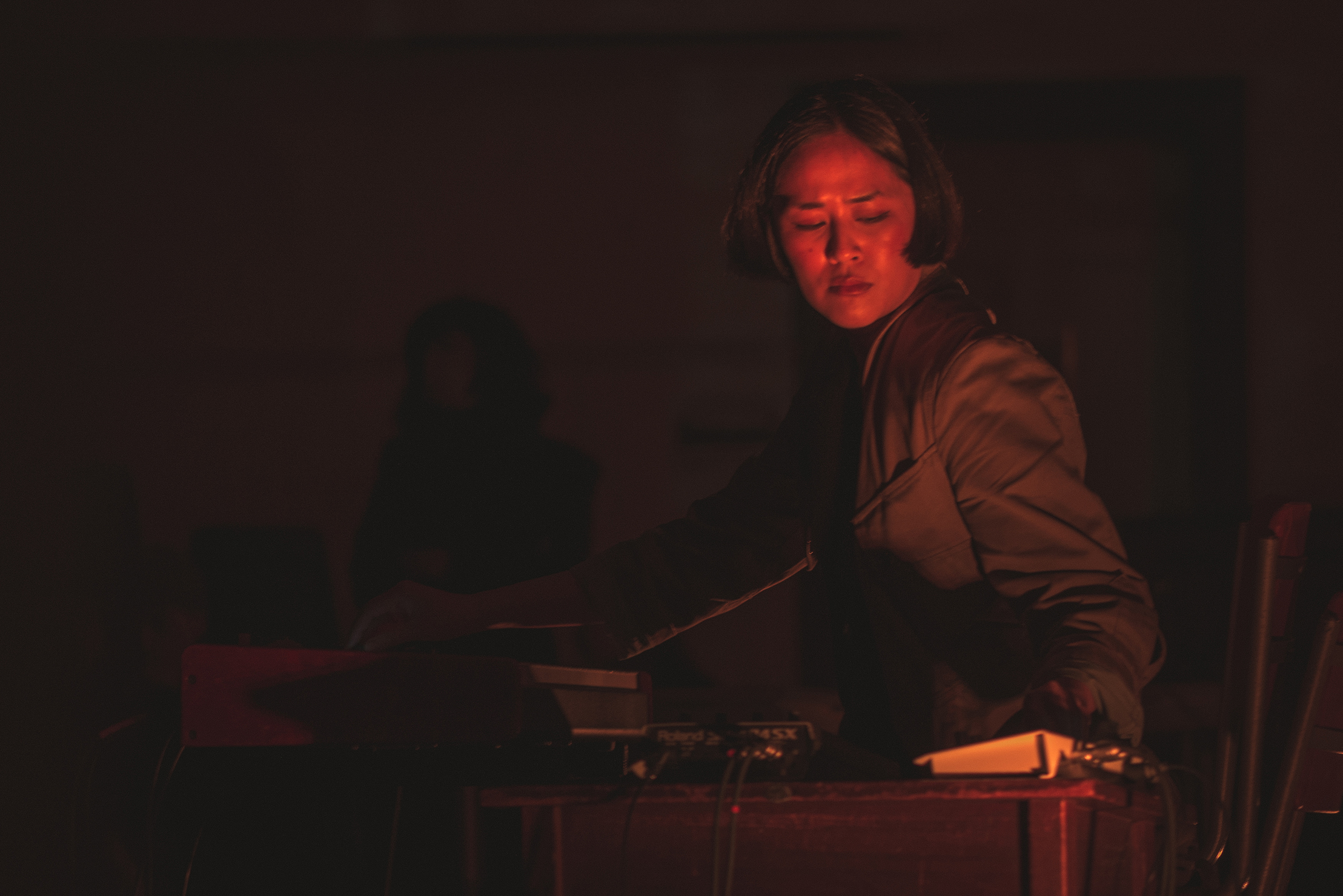 <p>Live at Liquid Architecture's Ritual Community Music, Northcote Uniting Church, 2018. Photo: Keelan O’Hehir, </p>