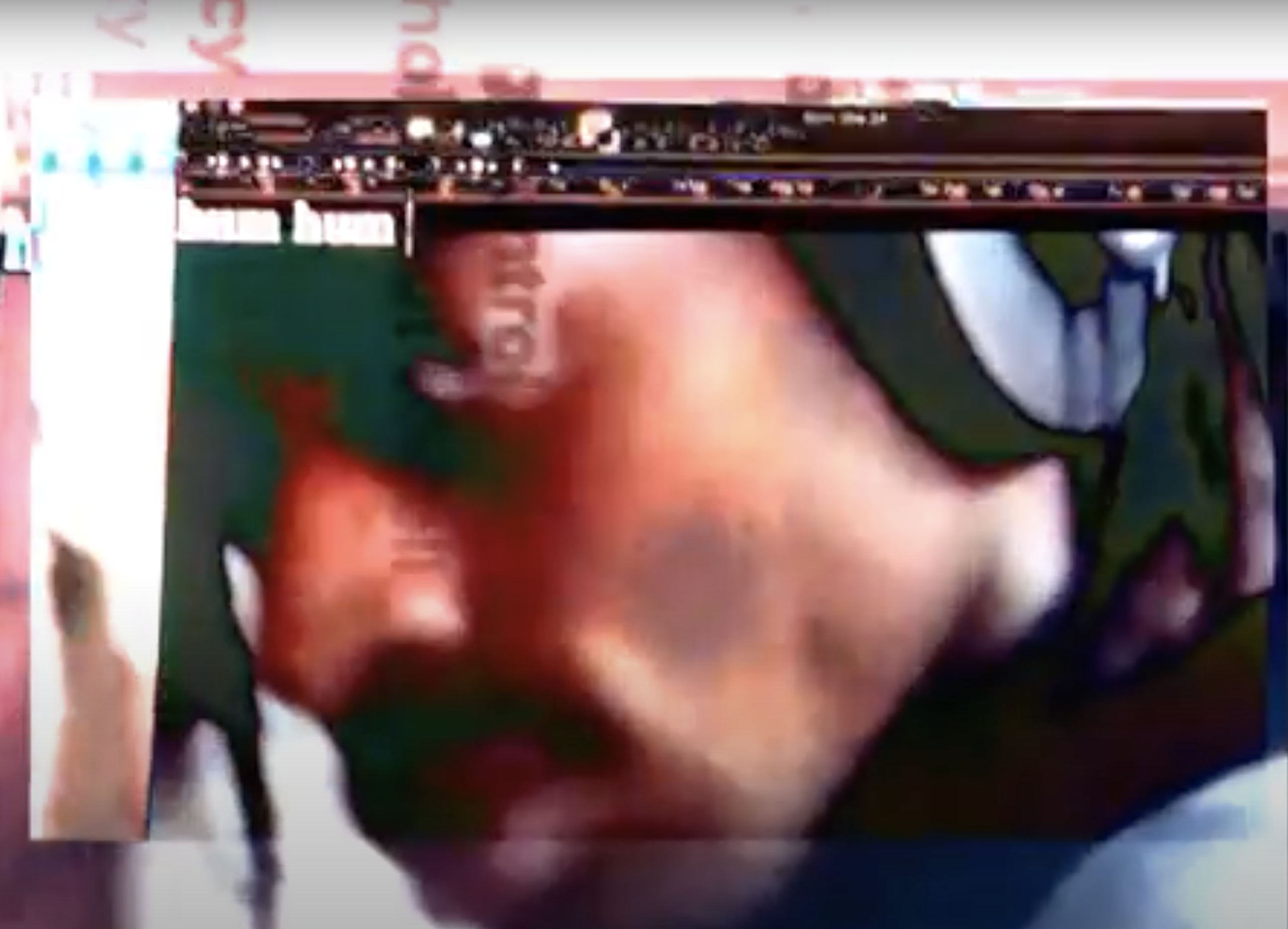 <p>Kengné Téguia, 'Untitled (Drugs, Sex & Predators)', 2021, video still. This video was only available during the period of the <em>From Wakefulness to Consciousness</em> project duration. </p>