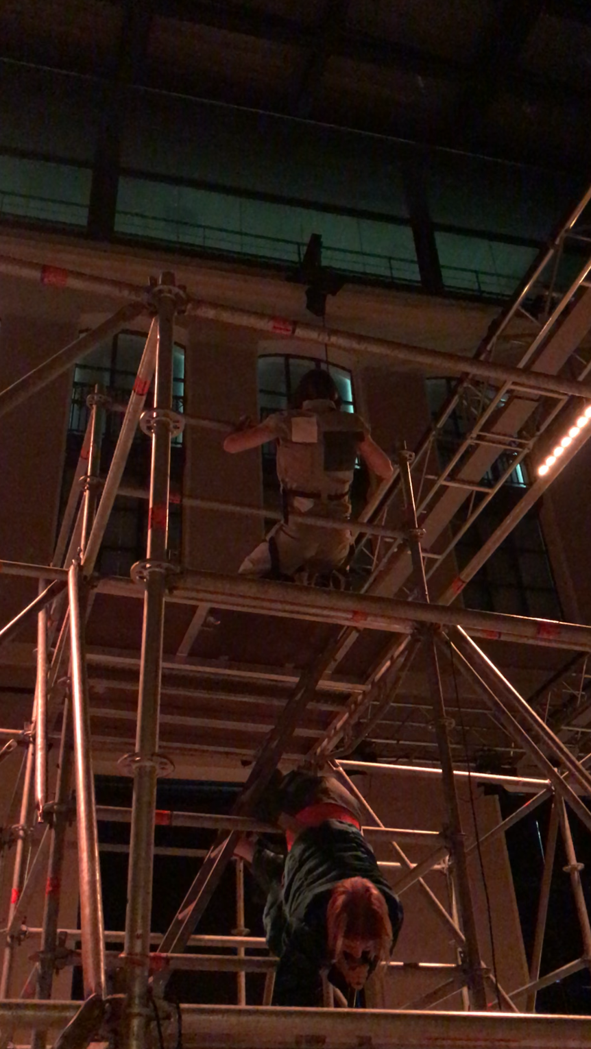 <p>Antanas Lučiūnas and Monika Janulevičiūtė, GIRLISONFIRE, La Casa Encendida, Madrid, 2019. <br> Photo: M Reme Silvestre.</p>