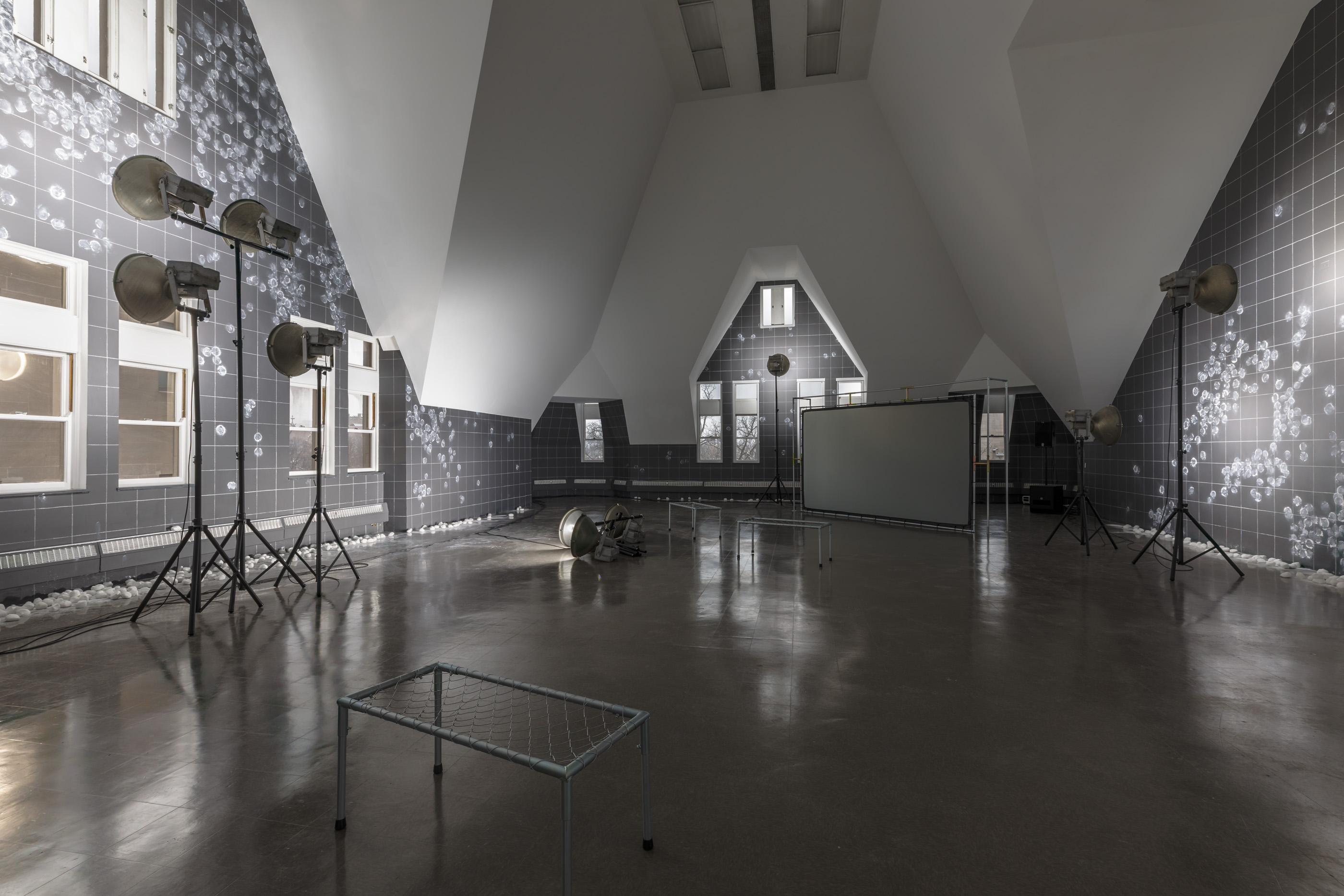 <p>Haig Aivazian, <em>All of the Lights</em> [installation view], 2021, Renaissance Society. Image: Courtesy of the artist.</p>