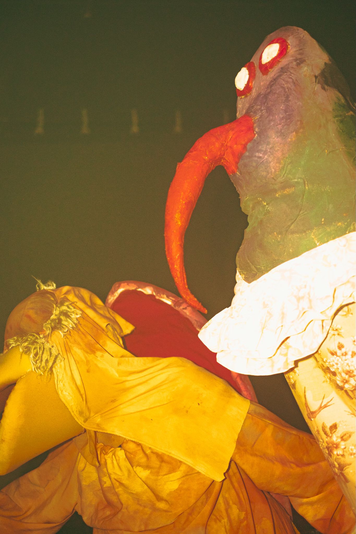 <p>Golden Scisscor Puppets, Absorb(ed) IV. 2025</p>