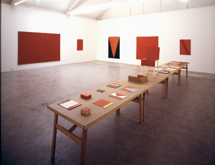 <p>John Nixon, <em>EPW:O</em>, 1995, Sarah Cottier Gallery. <BR>Courtesy Ashley Barber.</p>