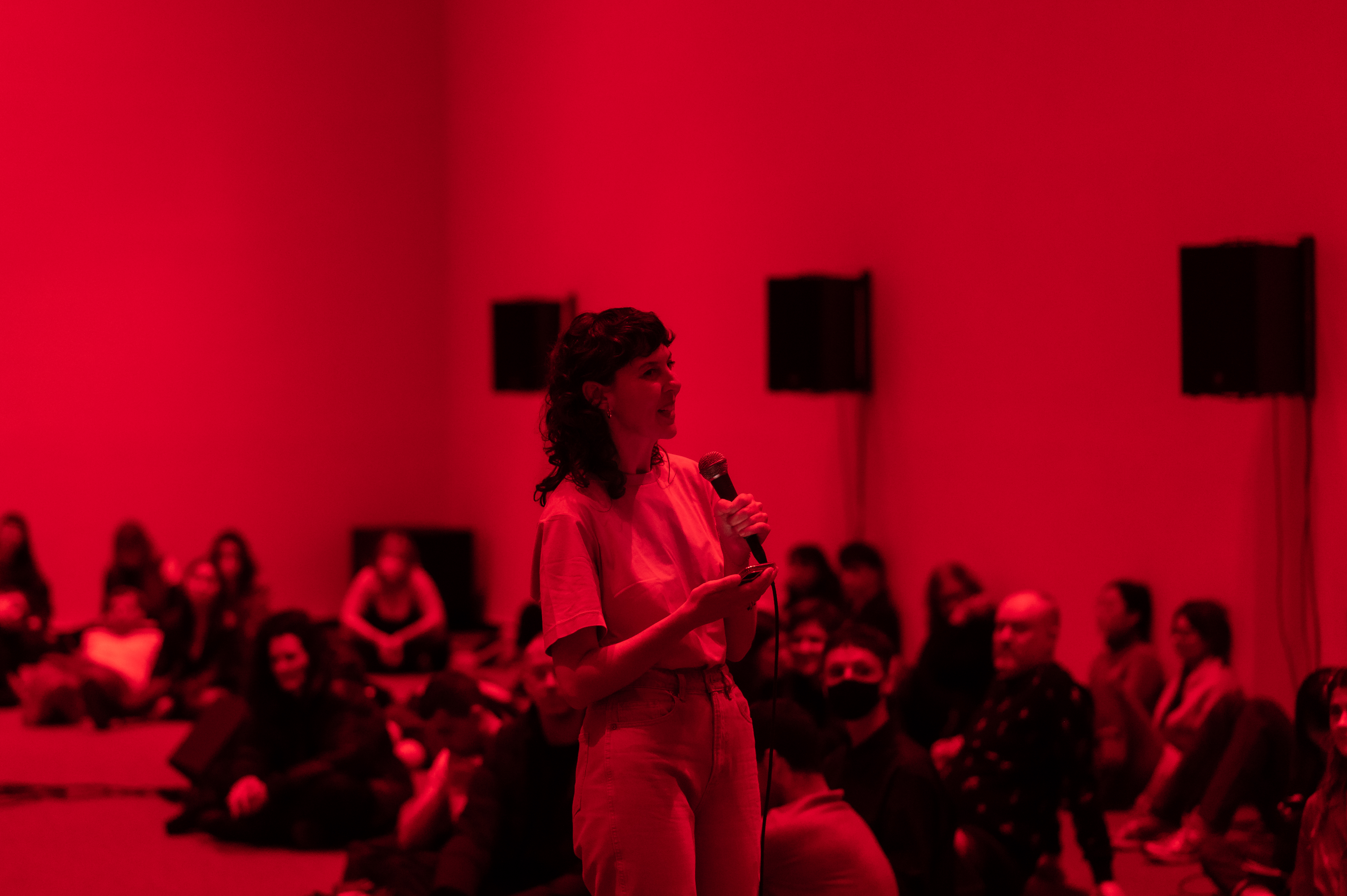 <p>Allison Gibbs, <em>Mouth Making an Orifice</em>, 2022. Image: Keelan O'Hehir</p>