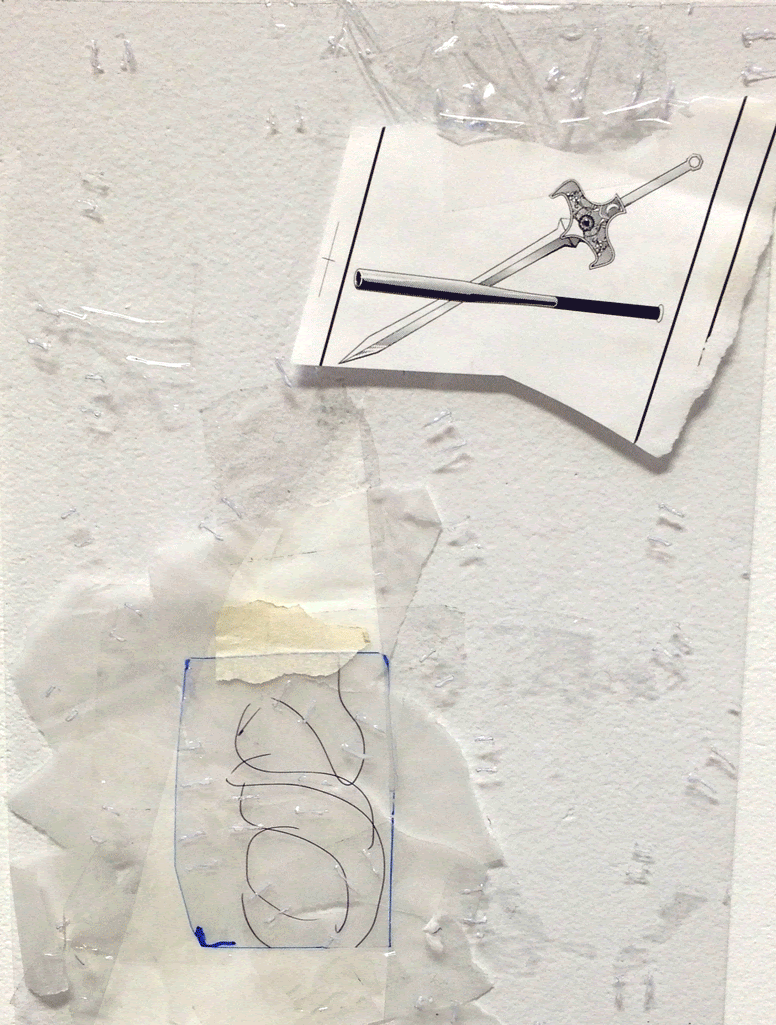 <p>Images: ‘At the Paris End of keeping my eyes peeled for you’, Ander Rennick, 2014 </p>