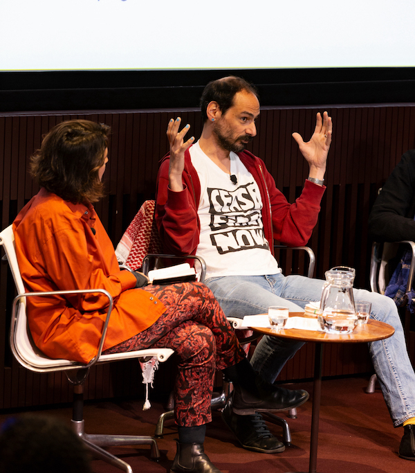 <p>Mazen Kerbaj, Photo © Tate, photography Christa Holka</p>