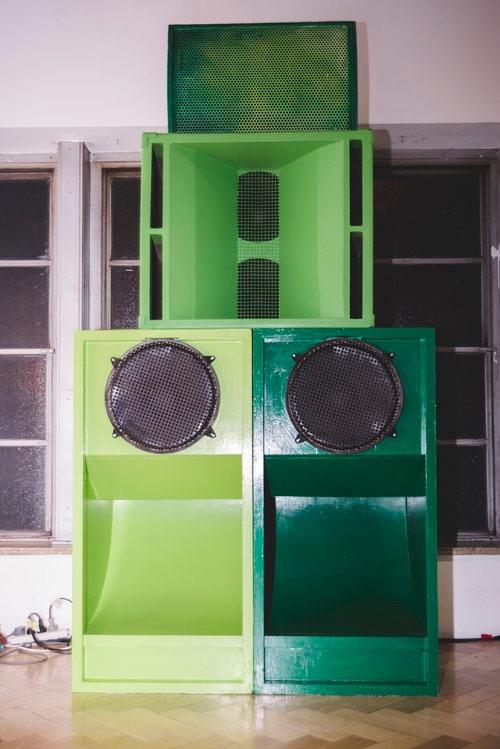 <p>Lucreccia Quintanilla, 'Other Planes of Here Soundsystem', 2015. Photo: Keelan O’Hehir.</p>